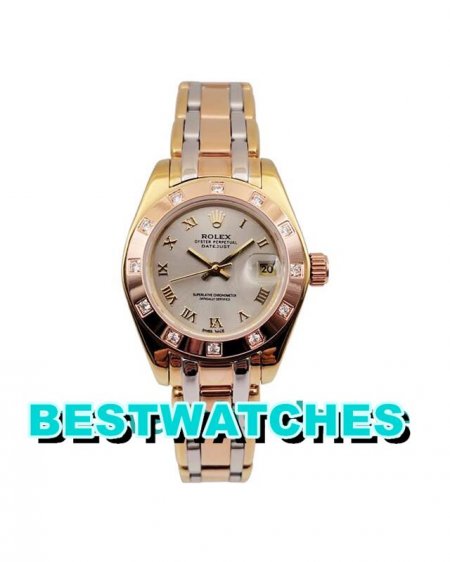 Rolex Replica Pearlmaster 80318 - 28 MM