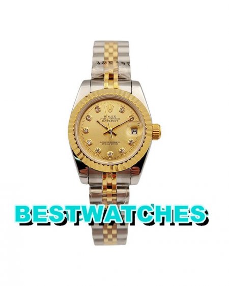 Rolex Replica Lady-Datejust 69173 - 26 MM