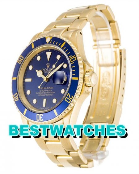 Rolex Submariner Blue Dial 16618