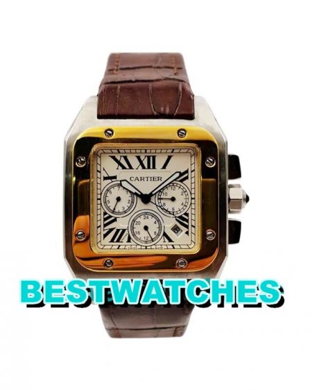 Cartier Replica Santos 100 W20091X7 - 42 MM