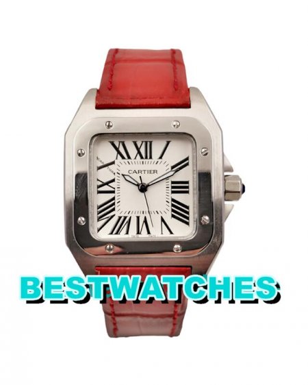 Cartier Replica Santos 100 W20126X8 - 33 MM