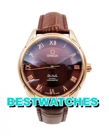 Omega Replica De Ville Hour Vision 431.53.41.21.13.001 - 41 MM