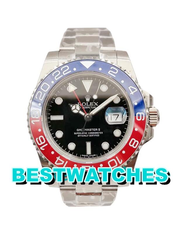 Rolex Replica GMT-Master II 116719 BLRO - 40 MM [1650] - $164.00 : Best AAA Replica Watches Online, Top Quality Fake Watches
