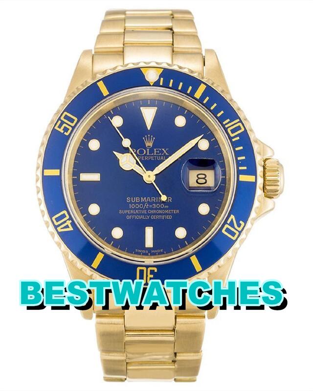 Rolex Submariner Blue Dial 16618