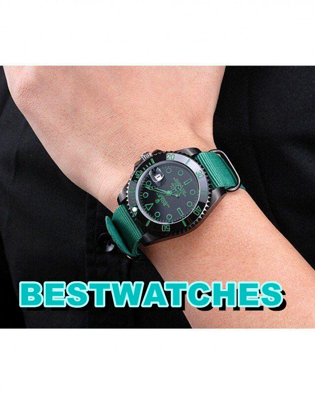 Rolex Stealth Submariner Green Nylon Strap 622009