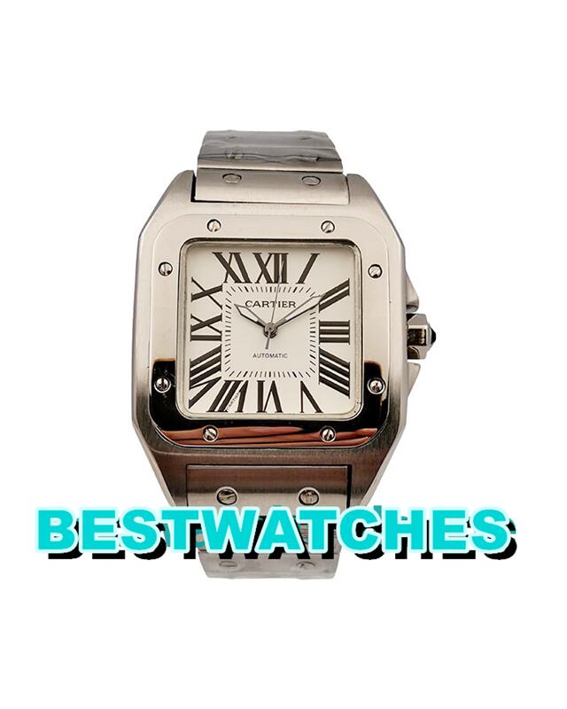 Cartier Replica Santos 100 W20073X8 - 38 MM