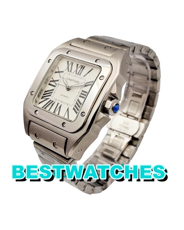 Cartier Replica Santos 100 W20073X8 - 38 MM